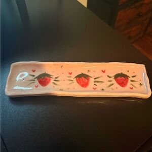 Pink Ceramic Tray